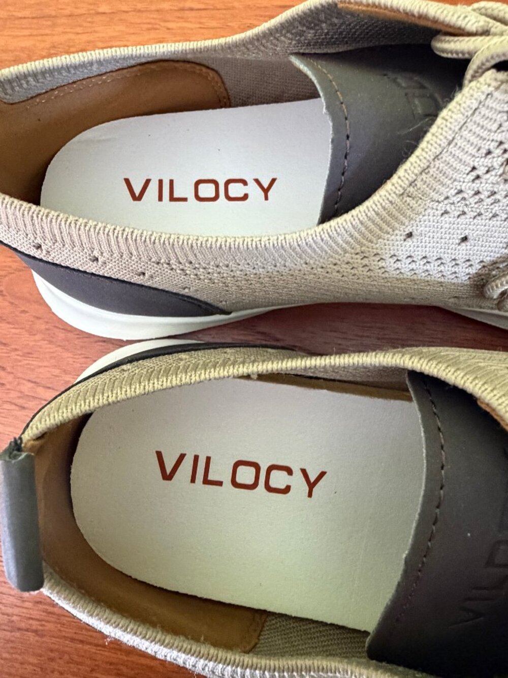 VILOCY Men's Casual Dress Oxfords Shoes Knit Lightweight Sneaker - Picture 11 of 12